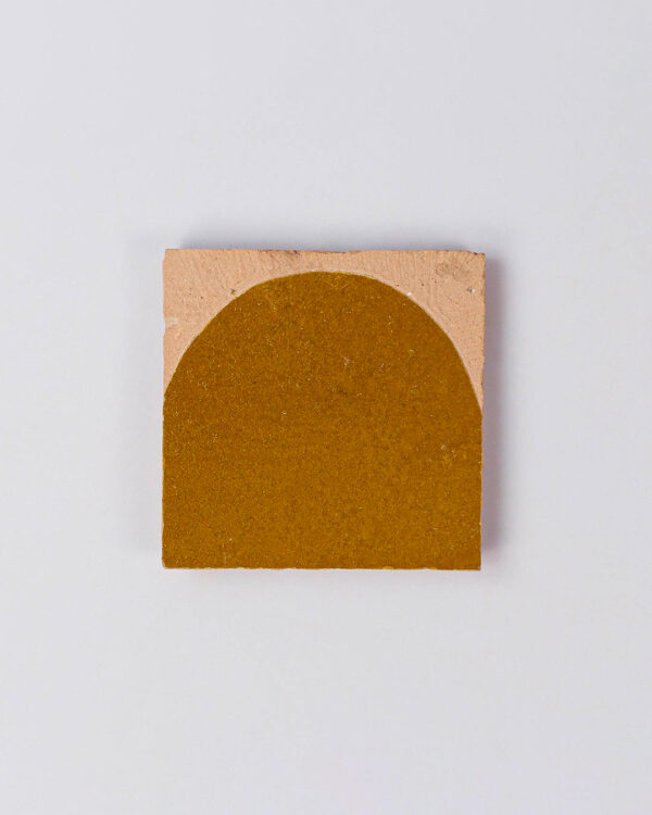 Moroccan Amber Arch Terracotta Zellige Tile