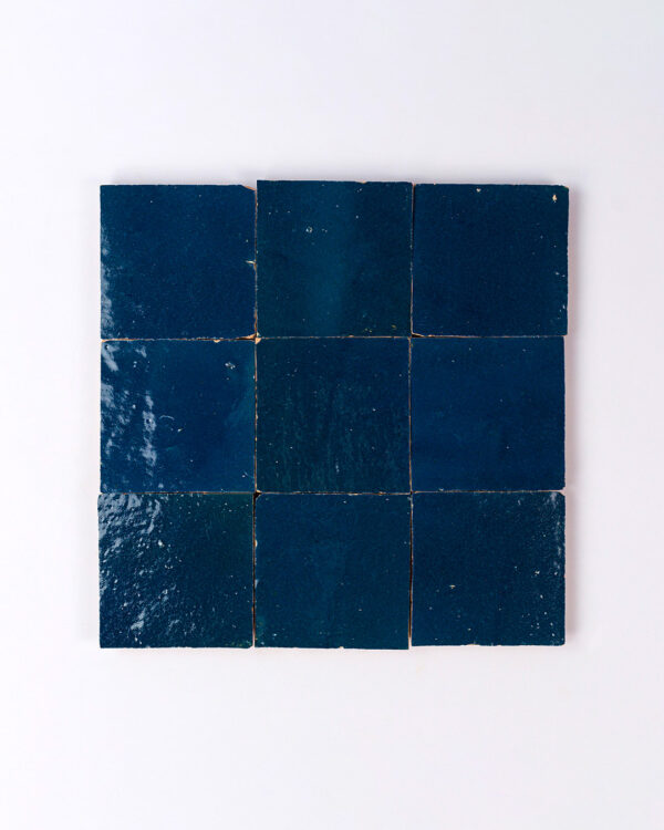 Moroccan Blue Marine Zellige Tile