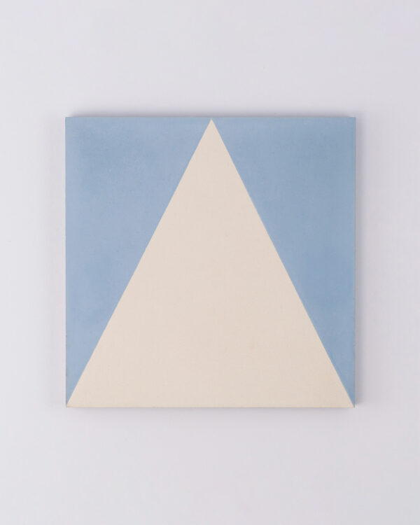 Blue Pyramid Encaustic Cement Tile