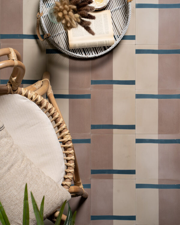 Bodrum Beach Encaustic Cement Tile