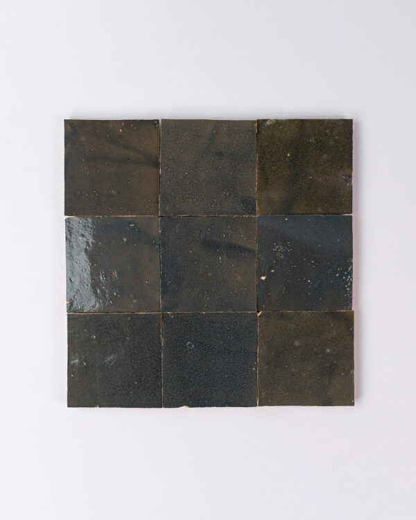 Moroccan Charcoal Zellige Tile