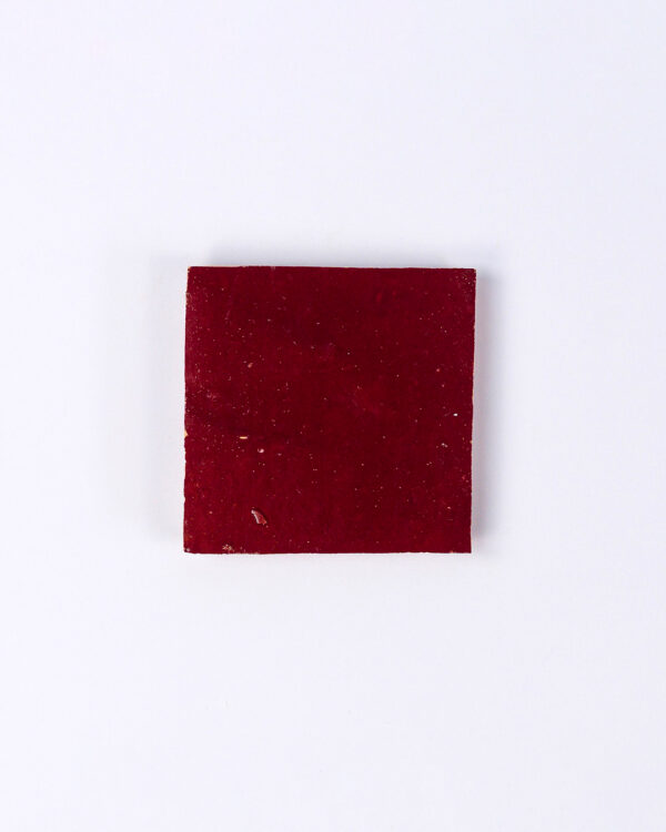 Moroccan Crimson Red Zellige Tile