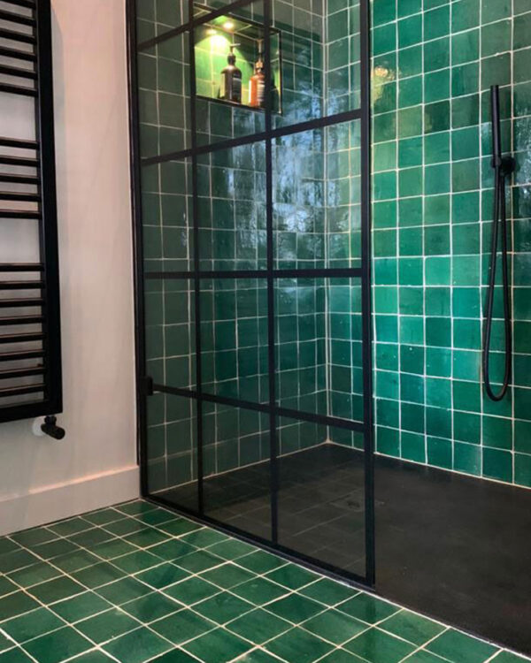 Moroccan Dark Green Zellige Tile