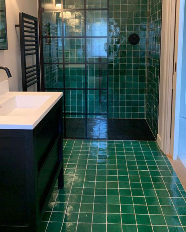 Moroccan Dark Green Zellige Tile