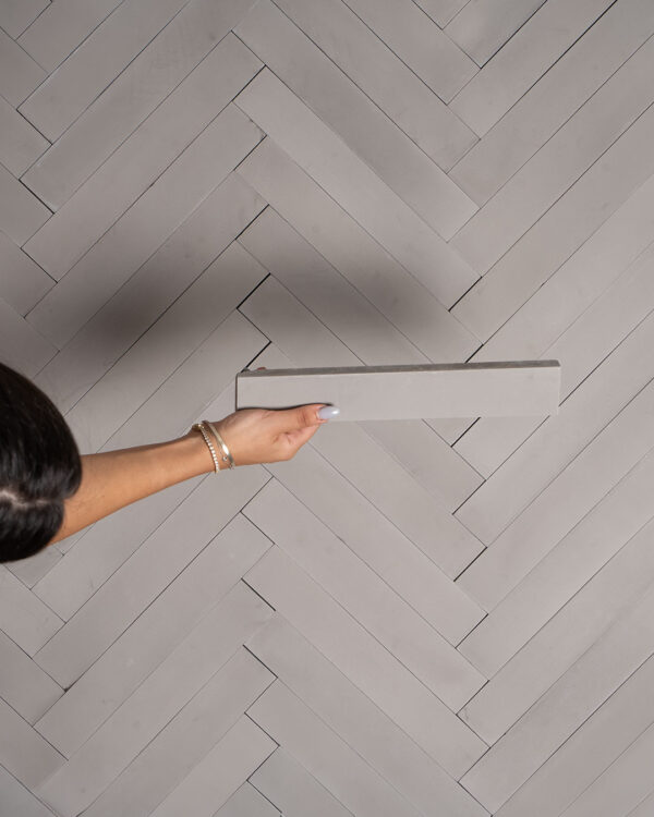 Elefante Herringbone Cement Tile