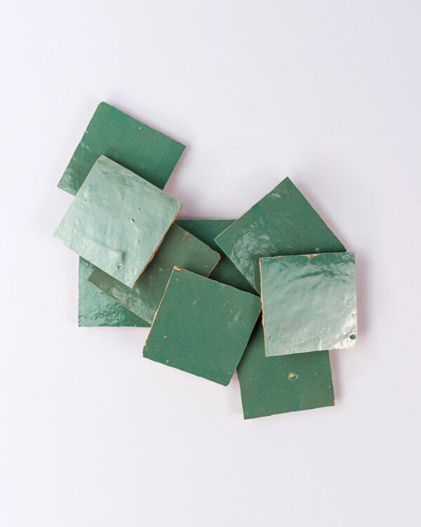 Moroccan Emerald Green Zellige Tile