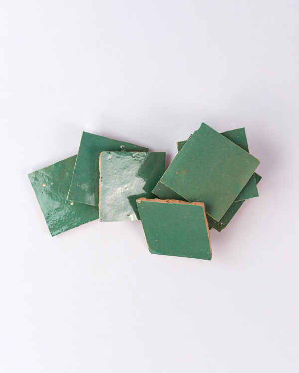 Moroccan Emerald Green Zellige Tile