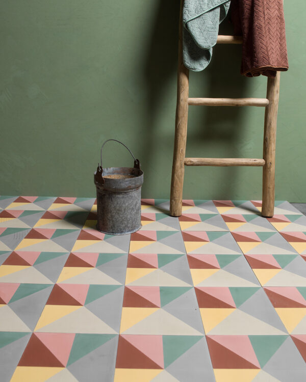 Getting Square Encaustic Cement Tile