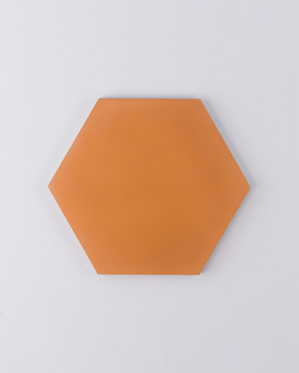 Melon Hexagon Encaustic Cement Tile