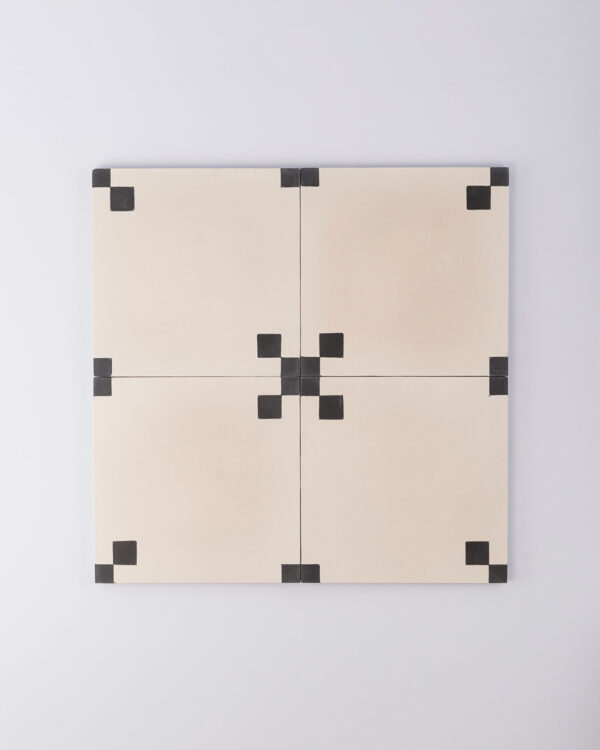 Minimalist Encaustic Cement Tile