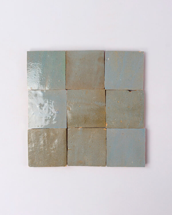 Moroccan Pale Blue Zellige Tile