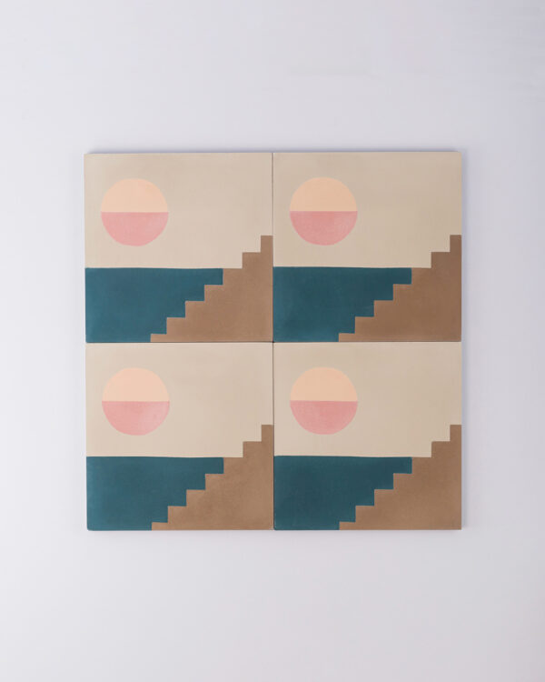 Sunrise in Bodrum Encaustic Cement Tile