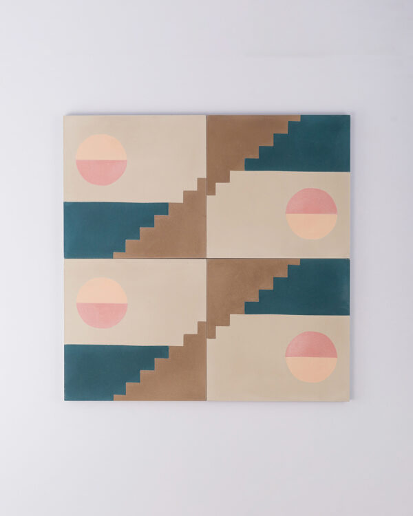 Sunrise in Bodrum Encaustic Cement Tile