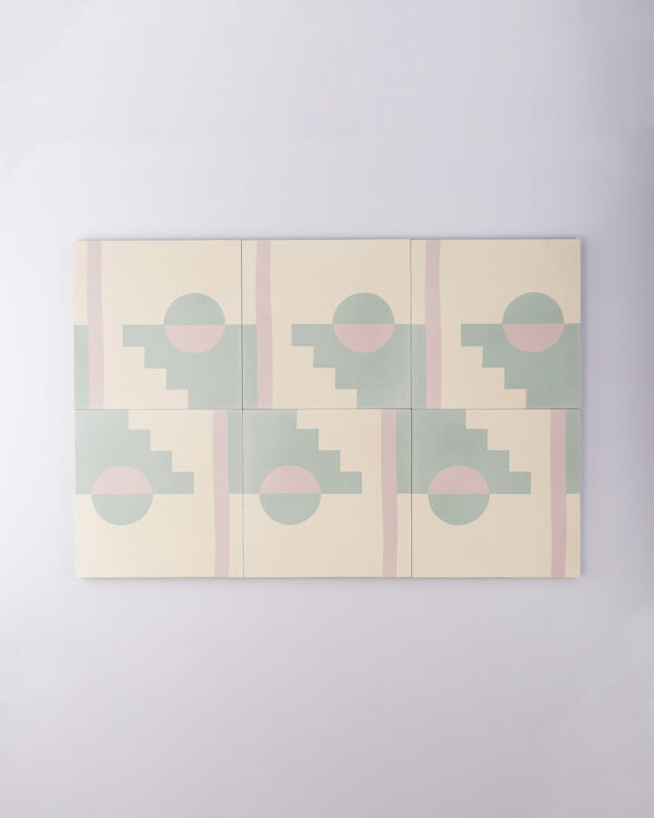 Sunset in Miami Encaustic Cement Tile