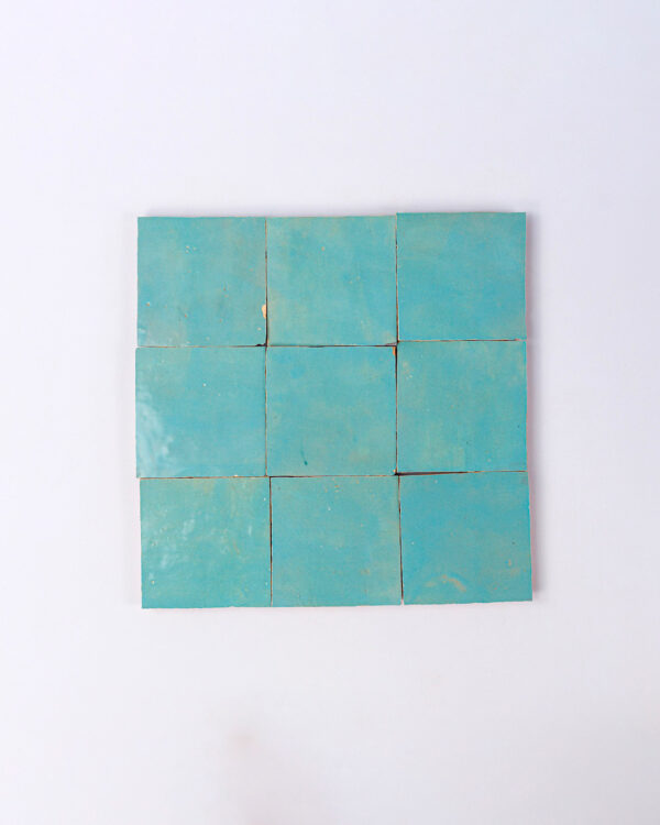Moroccan Teal Zellige Tile