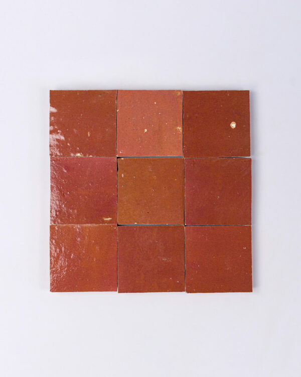 Moroccan Vintage Rose Zellige Tile